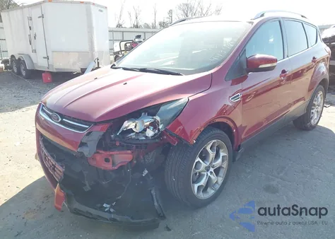 2014 Ford Escape Titanium z USA, uszkodzony, nr VIN 1FMCU0J95EUA42920